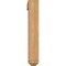 Ekena Millwork Funston Arts and Crafts Smooth Bracket w/ Offset Brace, Western Red Cedar, 5 1/2"W x 30"D x 34"H BKT0604X30X34FST03SWR - alternate 3